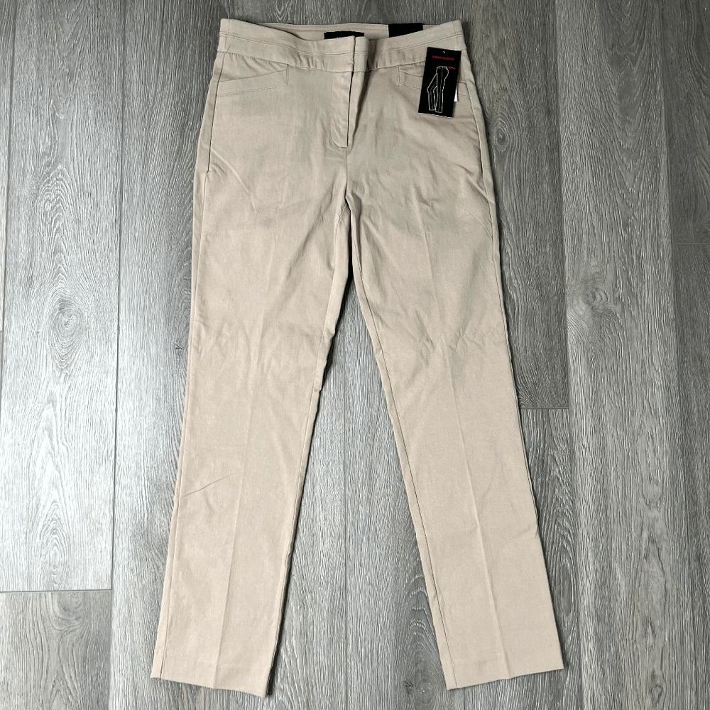 NWT Briggs Comfort Waistband Hidden Elastic Cobblestone‎ Size 12